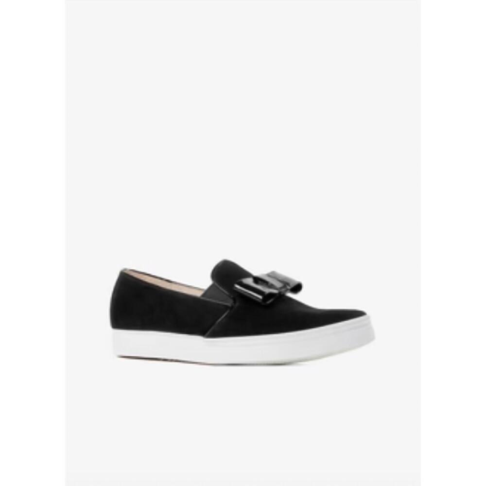 NEW ALL BLACK women's tux sneakers in black